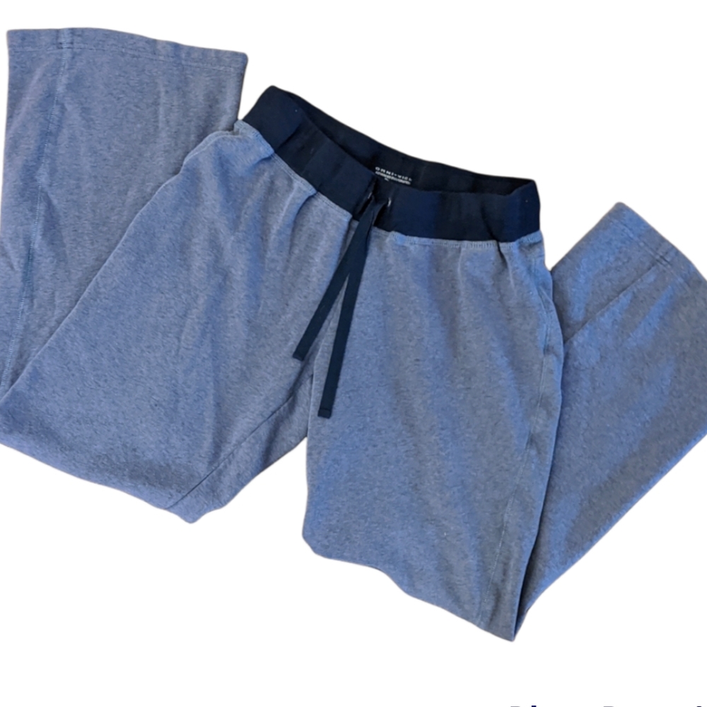 Columbia Omni-Wick Drawstring Joggers Dark Gray/Navy Blue Waistband Sz Medium - Picture 2 of 7